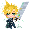 chibi-Cloud from FF7 XD